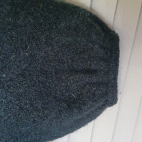Madewell Payton Relaxed Fit Wool Alpaca Coziest Yarn Black Sweater, Size XS - Picture 7 of 13